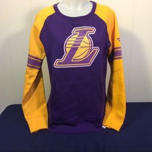 Fanatics NBA Los Angeles Lakers Womens Crewneck Sweatshirt size large